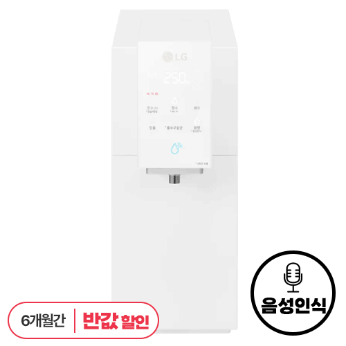 [케어솔루션/렌탈]LG 퓨리케어오브제컬렉션 음성인식 냉온정수기 WD508A
